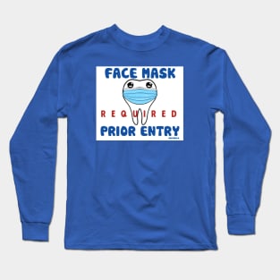 Molar Face Mask Long Sleeve T-Shirt